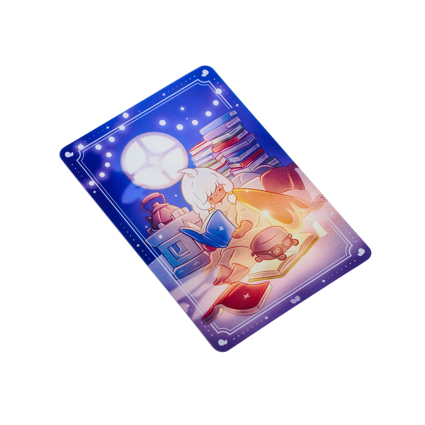 Sky Collectible Card - Timid Bookworm