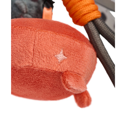 Angry Crab Plush Keychain Charm