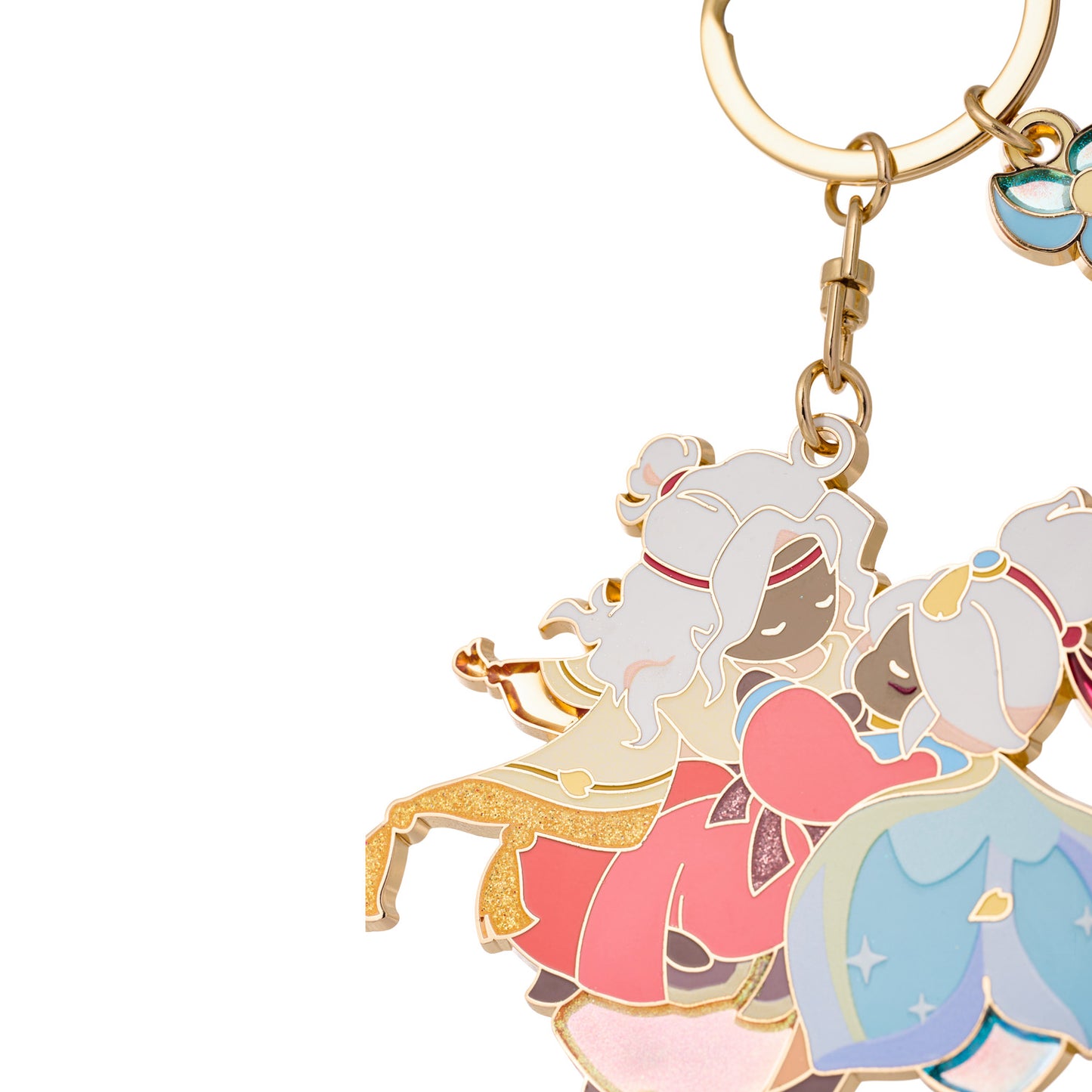 Cradle Carry Keychain Charm
