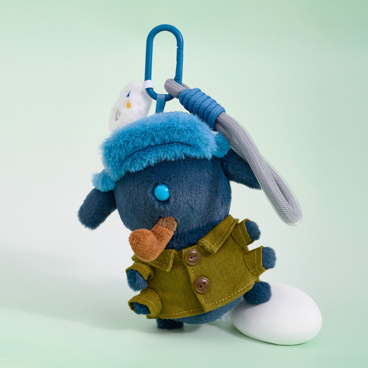 Dark Dragon Plush Keychain Charm - Special Edition Ⅱ