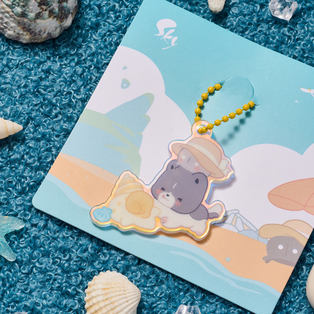 Sky Acrylic Charm