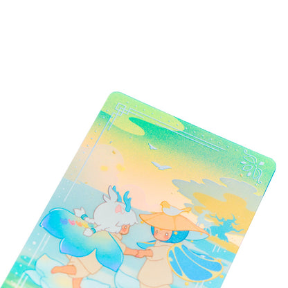 Sky Collectible Card - Meeting a Deer
