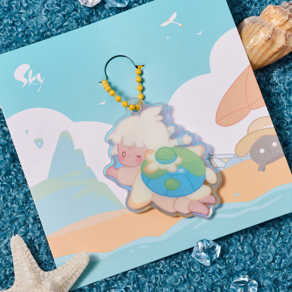 Sky Acrylic Charm