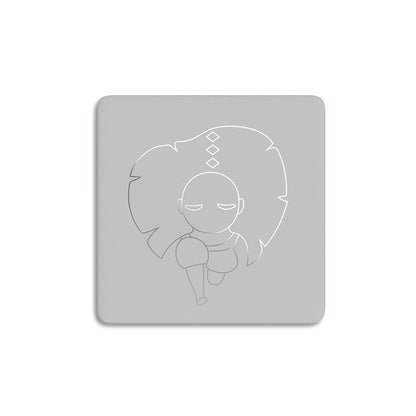 아기가면 핀배지