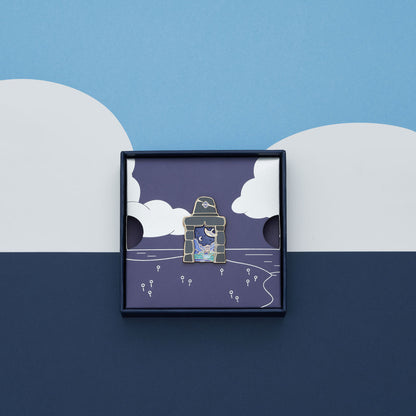 별빛 사막 핀배지