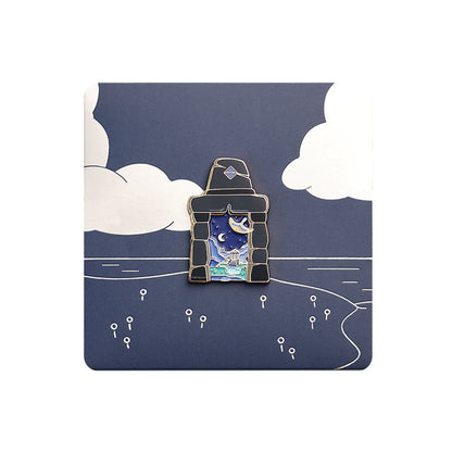 별빛 사막 핀배지