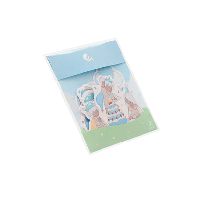 3주년 기념 스티커