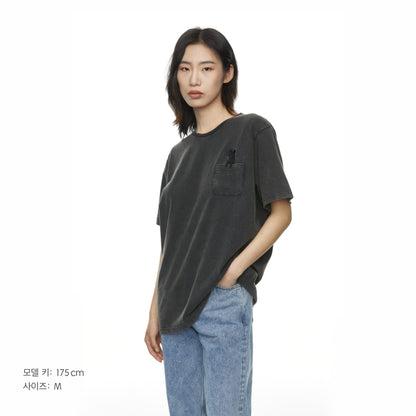 다크 드래곤 포켓 티셔츠